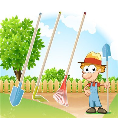 Usage scenarios for kids garden trowel