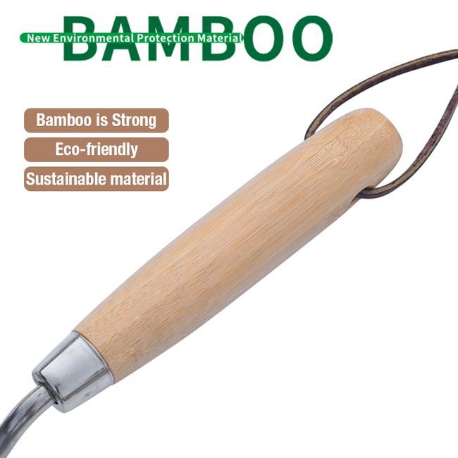 product-650-650 Bamboo handle gardening tools hand trowel